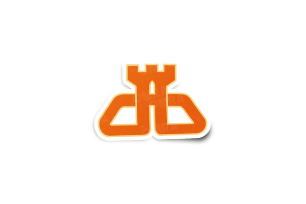 Dublin Bus Retro Glossy Sticker
