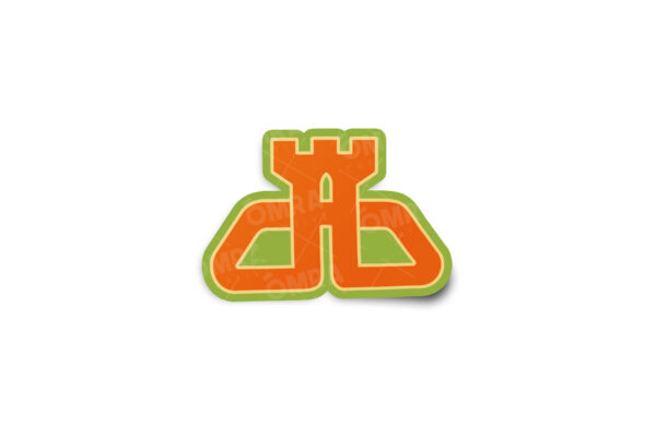 Dublin Bus Retro Glossy Sticker