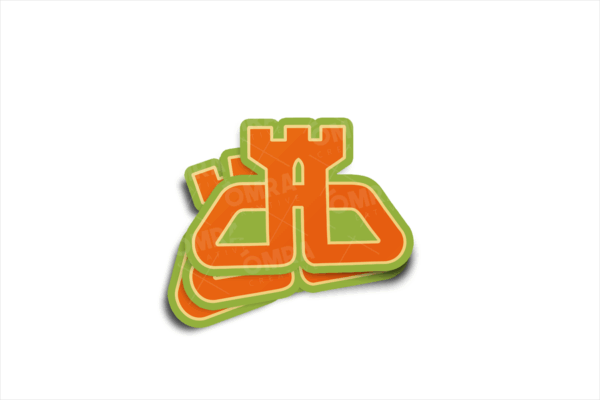 Dublin Bus Retro Glossy Sticker - Image 4