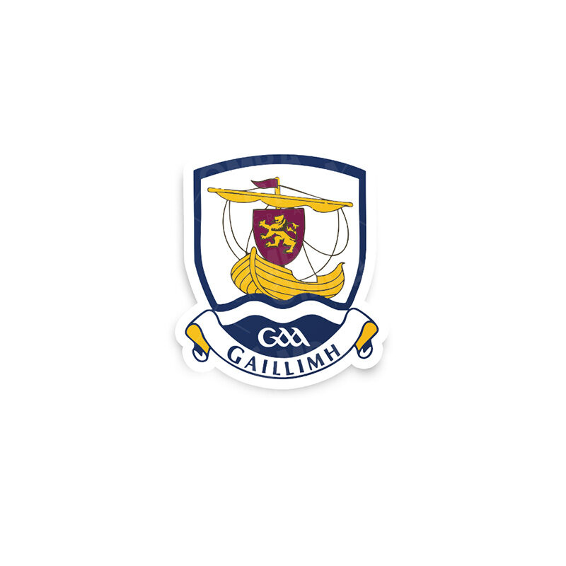 Galway GAA Glossy Sticker