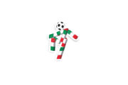 Italia '90 Mascot Glossy Sticker