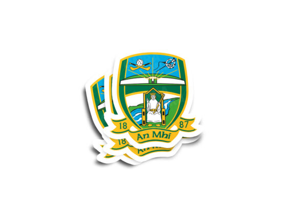 Meath GAA Glossy Sticker - Image 2