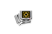 Sonic Ring Box Sprite Glossy Sticker - Image 2
