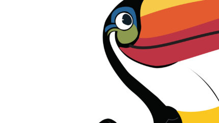 Irish Stout Toucan Glossy Sticker