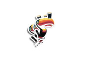 Guinness Toucan Glossy Sticker - Image 2