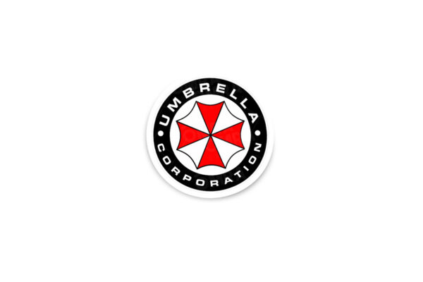 Resident Evil Umbrella Corp Glossy Sticker