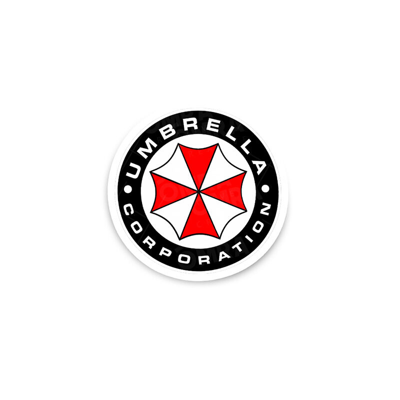 Resident Evil Umbrella Corp Glossy Sticker