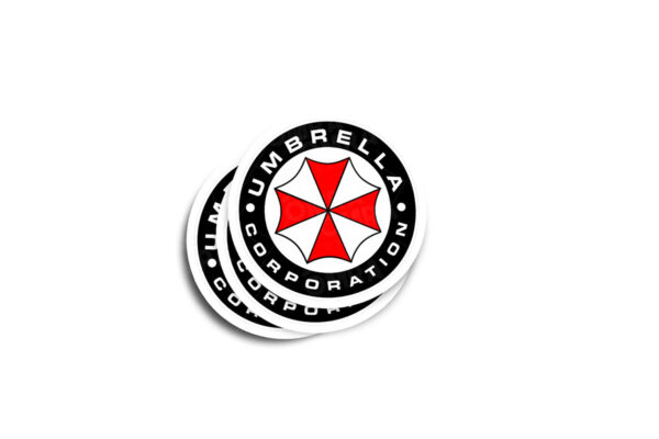 Resident Evil Umbrella Corp Glossy Sticker - Image 2