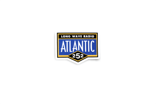 Atlantic 252 Radio Glossy Sticker