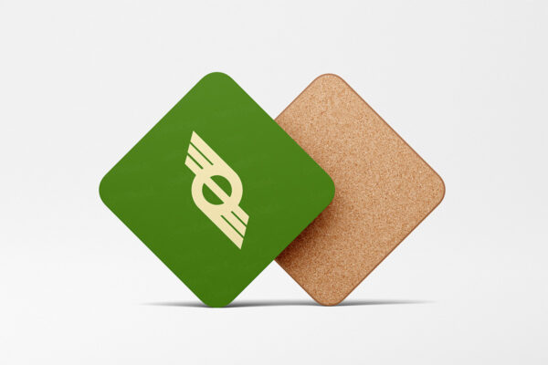 CIE Flying Snail Old Logo Coaster