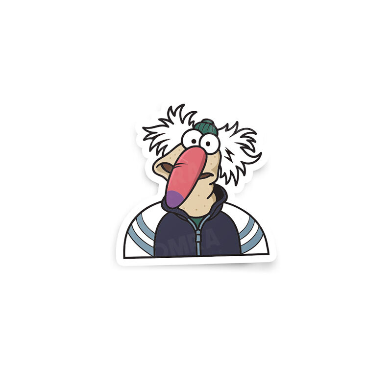 Dustin The Turkey The Den Glossy Sticker