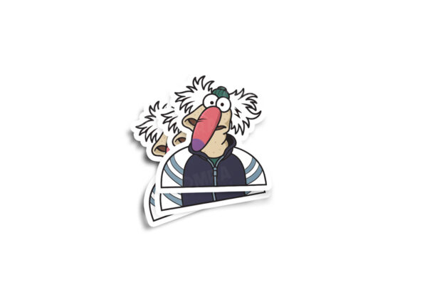 Dustin The Turkey The Den Glossy Sticker - Image 2