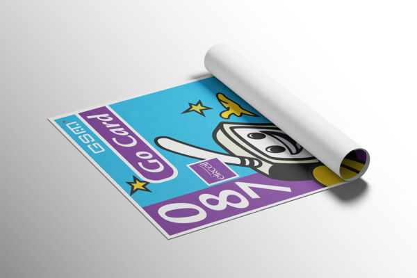 Eircell Ready To Go £5 Art Print - Image 3