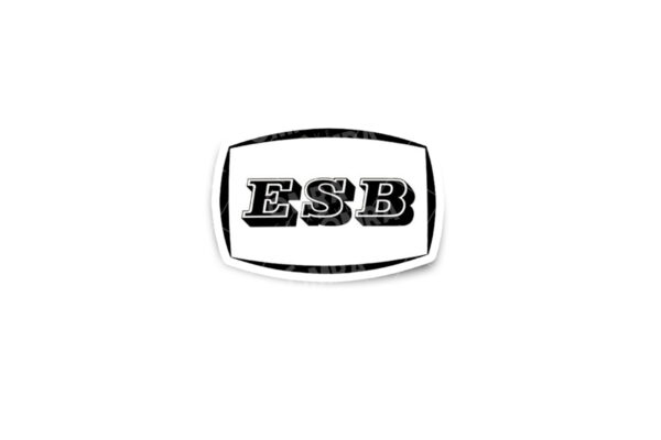 ESB 1950s-1970s Retro Logo Glossy Sticker