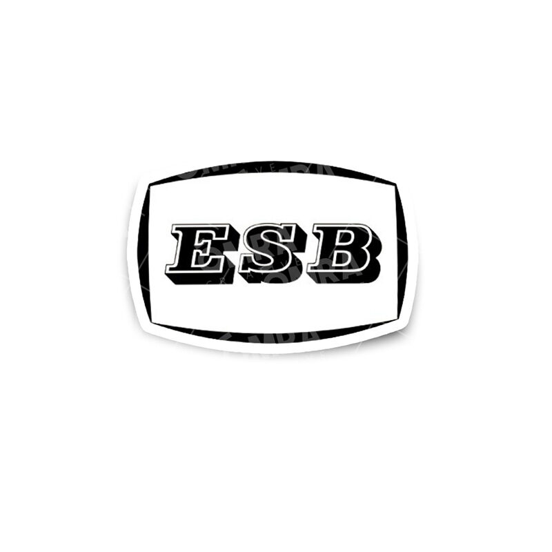 ESB 1950s-1970s Retro Logo Glossy Sticker