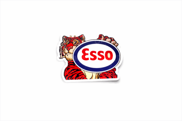 ESSO Tiger Glossy Sticker