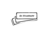 An Ghaeltacht Road Sign Glossy Sticker - Image 2