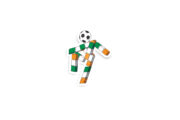 Italia '90 Mascot Glossy Sticker - Image 4