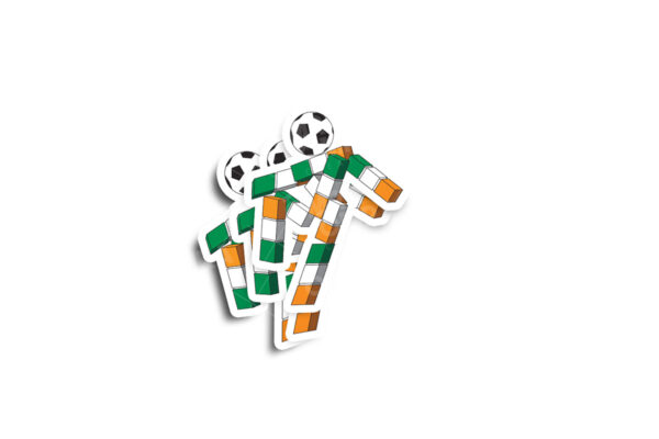 Italia '90 Mascot Glossy Sticker - Image 3