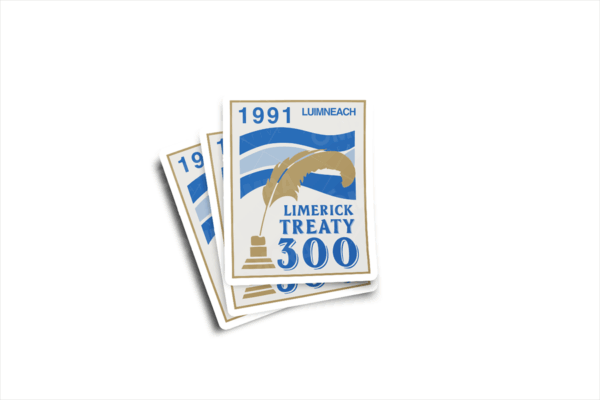 Limerick Treaty 300 Glossy Sticker - Image 2