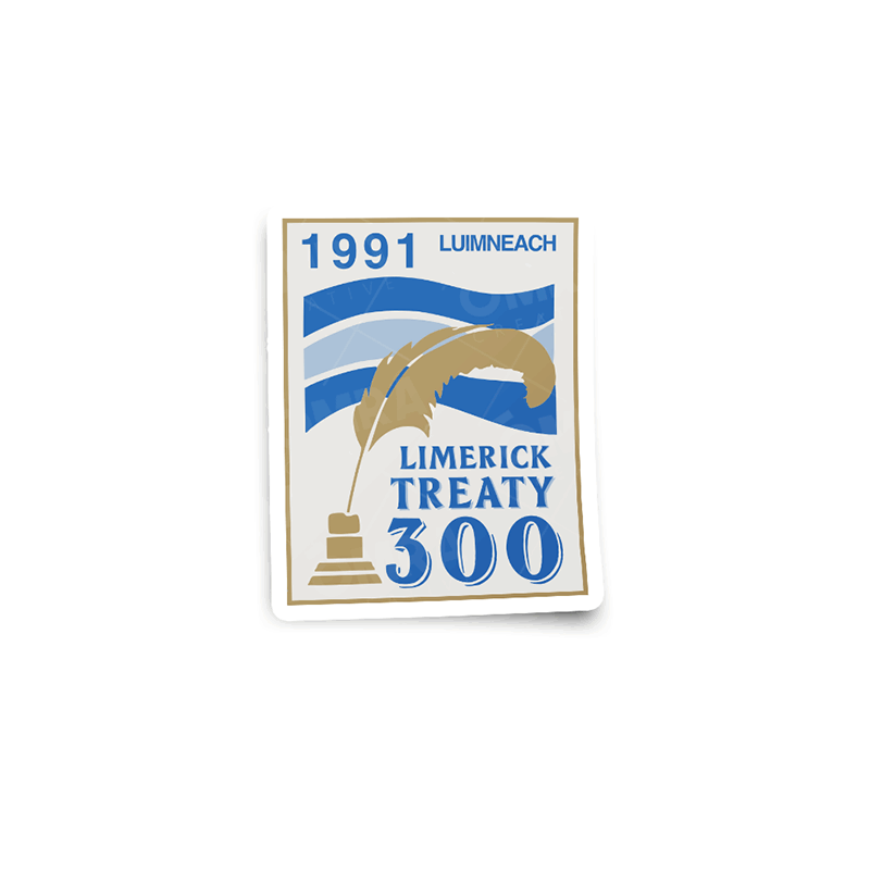 Limerick Treaty 300 Glossy Sticker