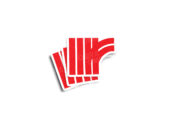 Irish Rail Retro Logo Glossy Sticker - Image 2