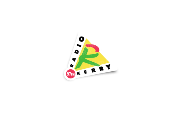 Radio Kerry Retro Glossy Sticker