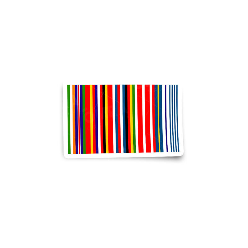 Rejected EU Flag Design Glossy Sticker