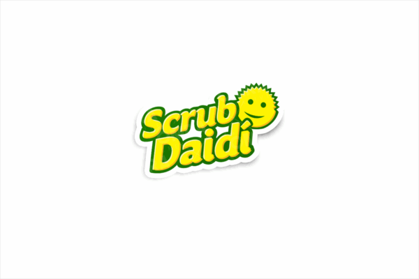 Scrub Daidí Glossy Sticker