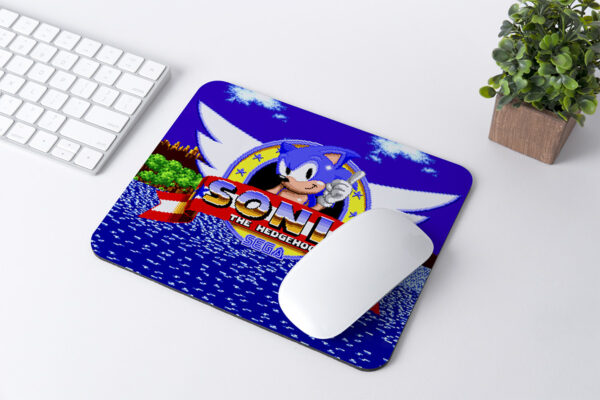 Sonic Sega 1991 Mousemat Mousepad