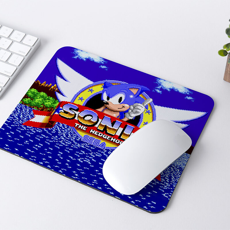Sonic Sega 1991 Mousemat Mousepad