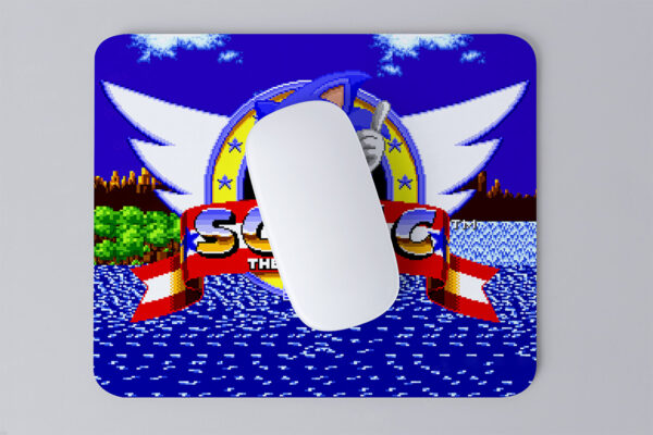 Sonic Sega 1991 Mousemat Mousepad - Image 3