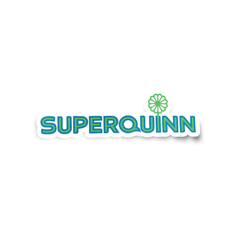 Superquinn Glossy Sticker