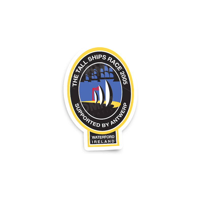 Tall Ships 2005 Waterford Glossy Sticker