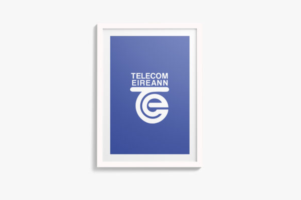Telecom Eireann Logo Art Print