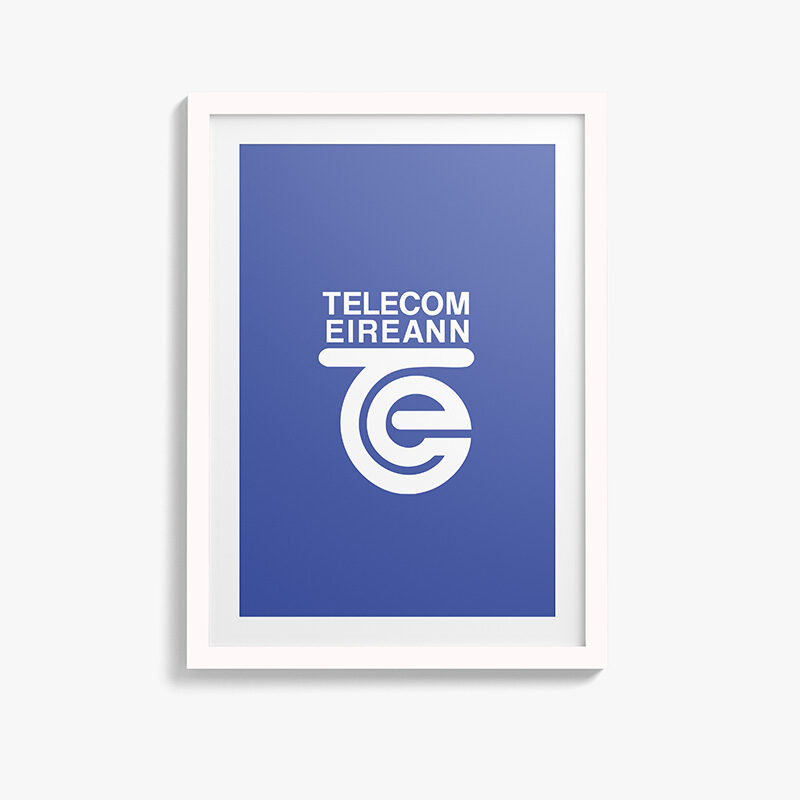 Telecom Eireann Logo Art Print