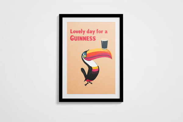 Lovely Day For A Guinness Art Print