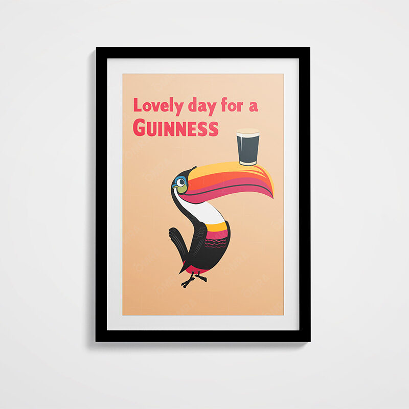 Lovely Day For A Guinness Art Print