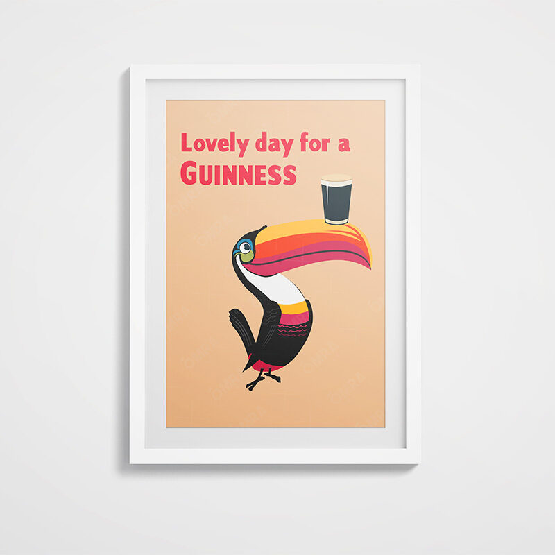 Lovely Day For A Guinness Art Print