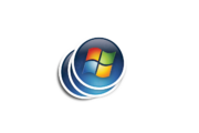 Windows Vista Emblem Glossy Sticker - Image 2