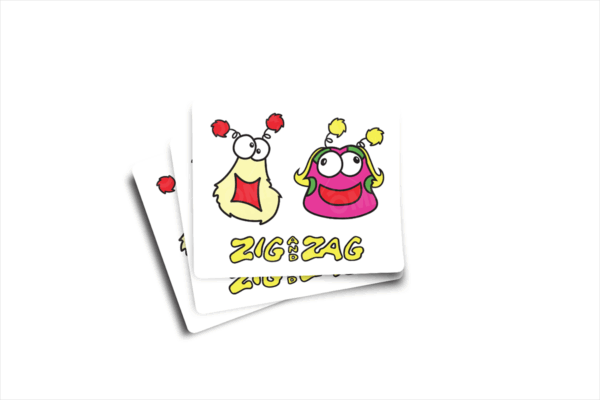 Zig and Zag The Den Glossy Sticker - Image 2