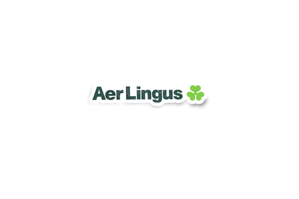 Aer Lingus 1974-1996 Glossy Sticker