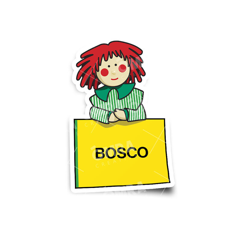 Bosco Glossy Sticker