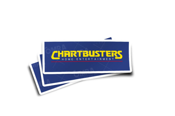 Chartbusters Glossy Sticker - Image 2