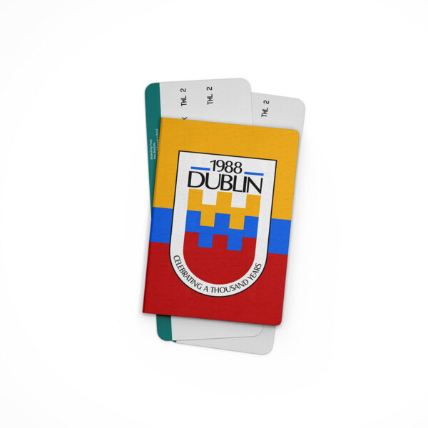 Dublin 1988 Millenium Celebration Passport Cover