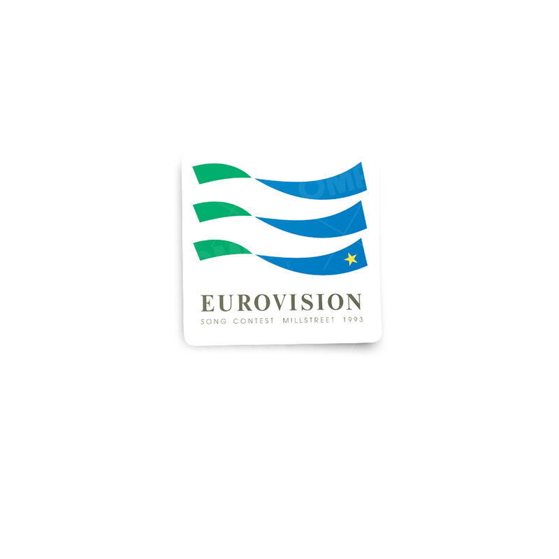 Eurovision Mill Street Ireland 1993 Glossy Sticker