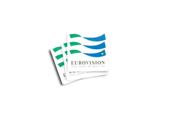 Eurovision Mill Street Ireland 1993 Glossy Sticker - Image 2