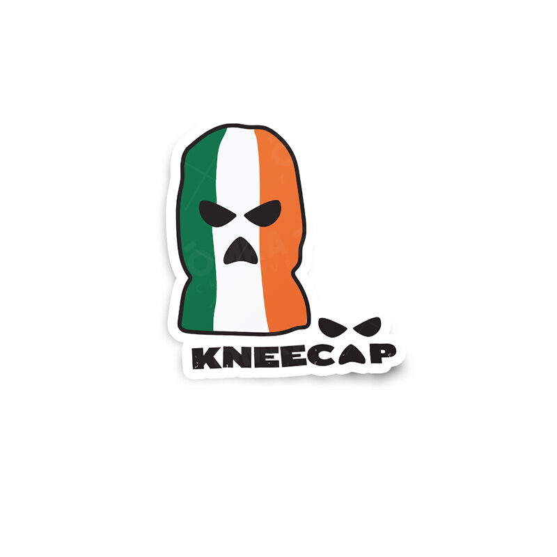 KNEECAP Balaclava Glossy Sticker