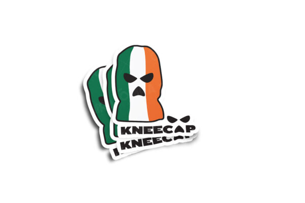 KNEECAP Balaclava Glossy Sticker - Image 2