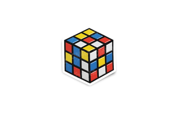 Puzzle Cube Glossy Sticker